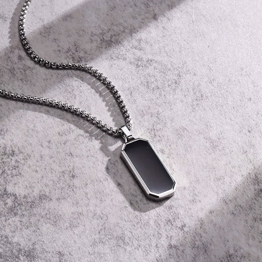 Men’s Hip-Hop Geometric Necklace