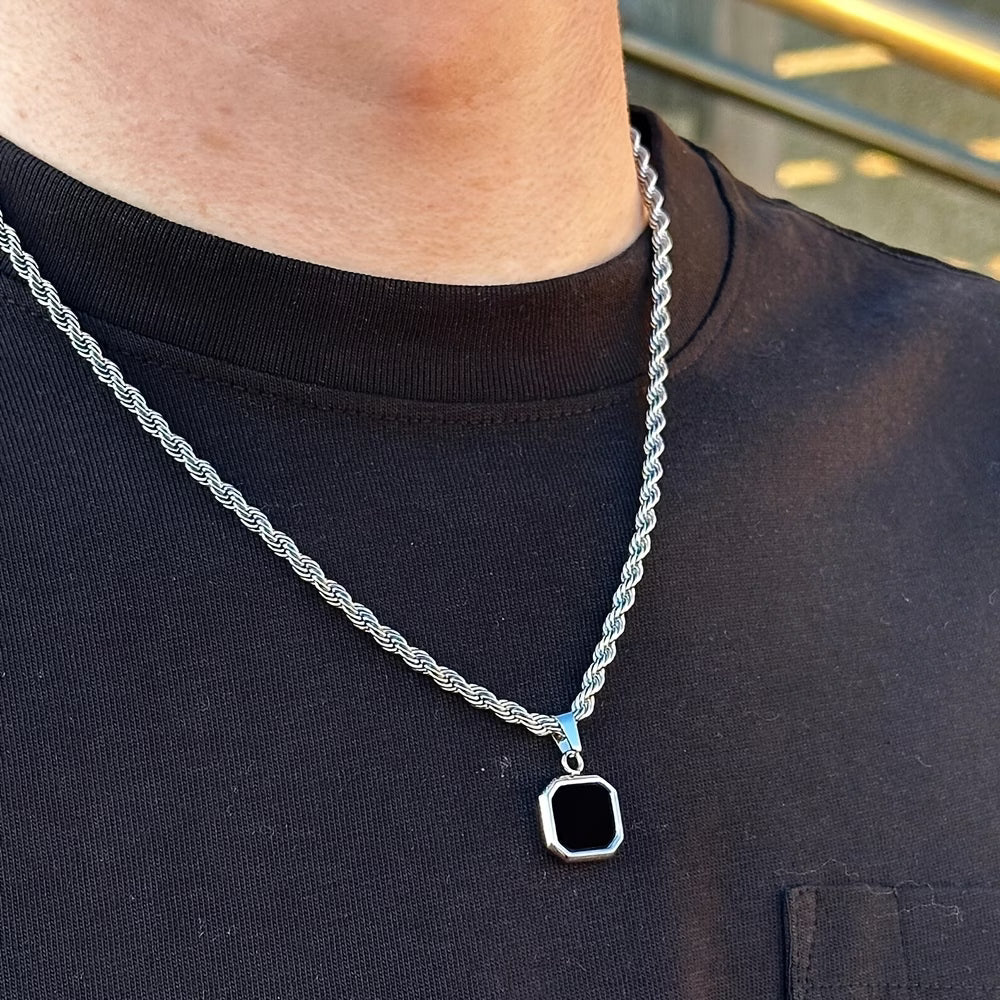 Geometric Pendant Necklace