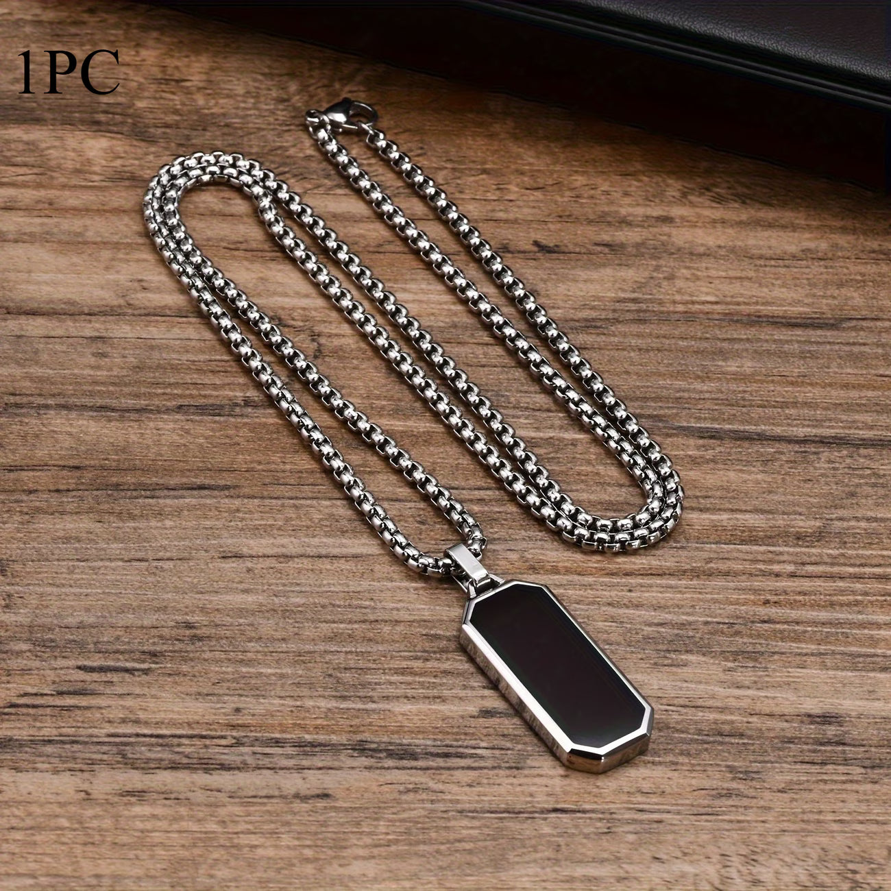 Men’s Hip-Hop Geometric Necklace