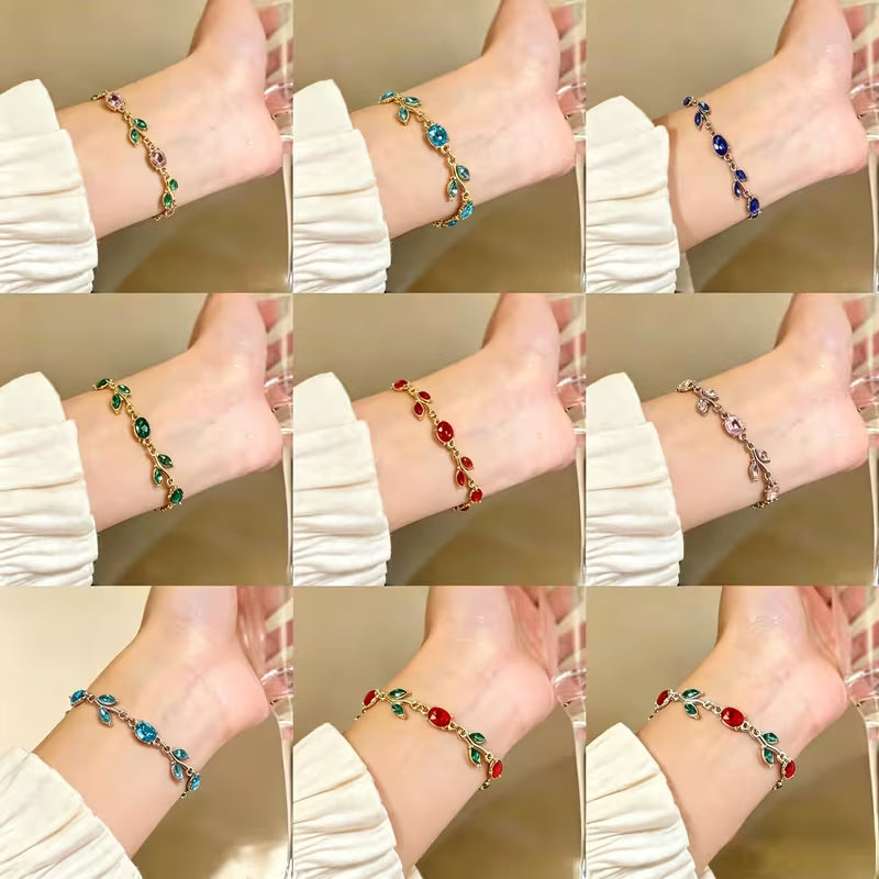 Elegant Tulip Flower Bracelet | Avaliable in all Color