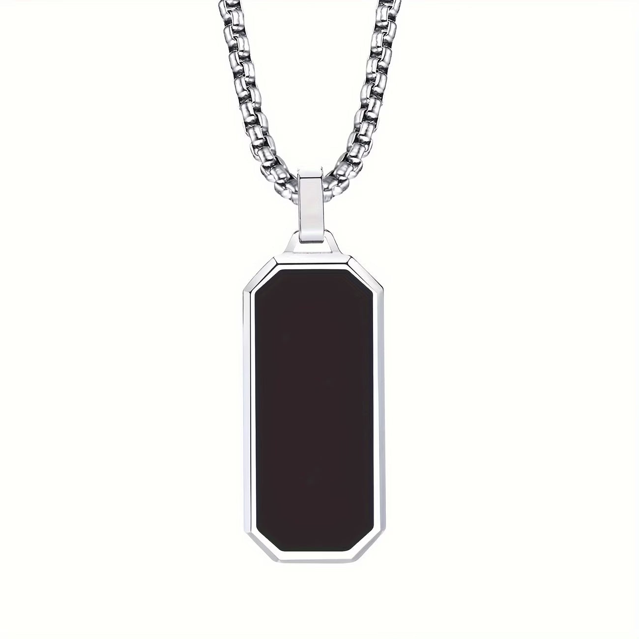 Men’s Hip-Hop Geometric Necklace