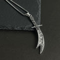 La-Fateh Illa Ali Zulfiqar Sword Pendant Necklace