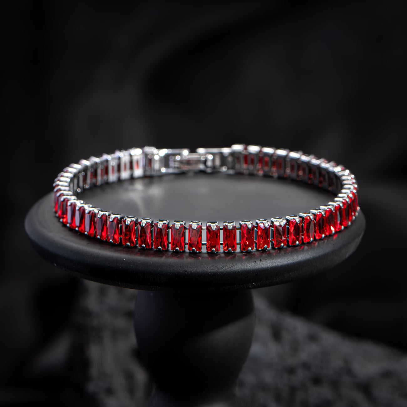 Rectangular Gothic Bracelet – Dark Red Vampire&nbsp;
