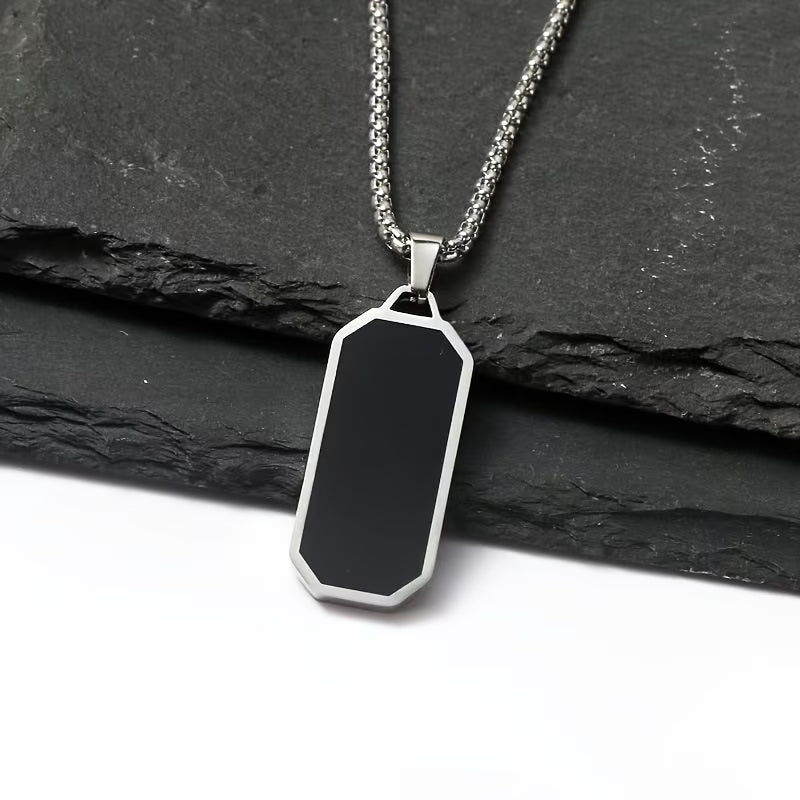 Men’s Hip-Hop Geometric Necklace
