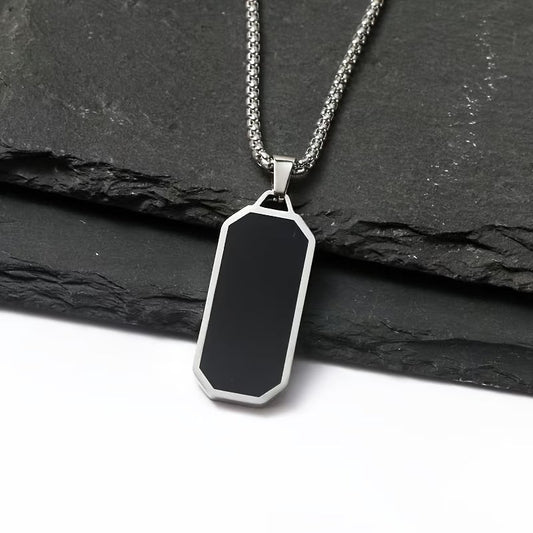 Men’s Hip-Hop Geometric Necklace