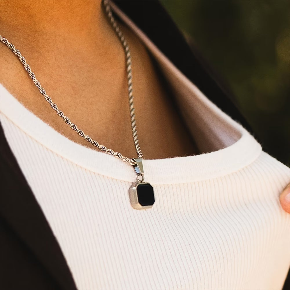 Geometric Pendant Necklace