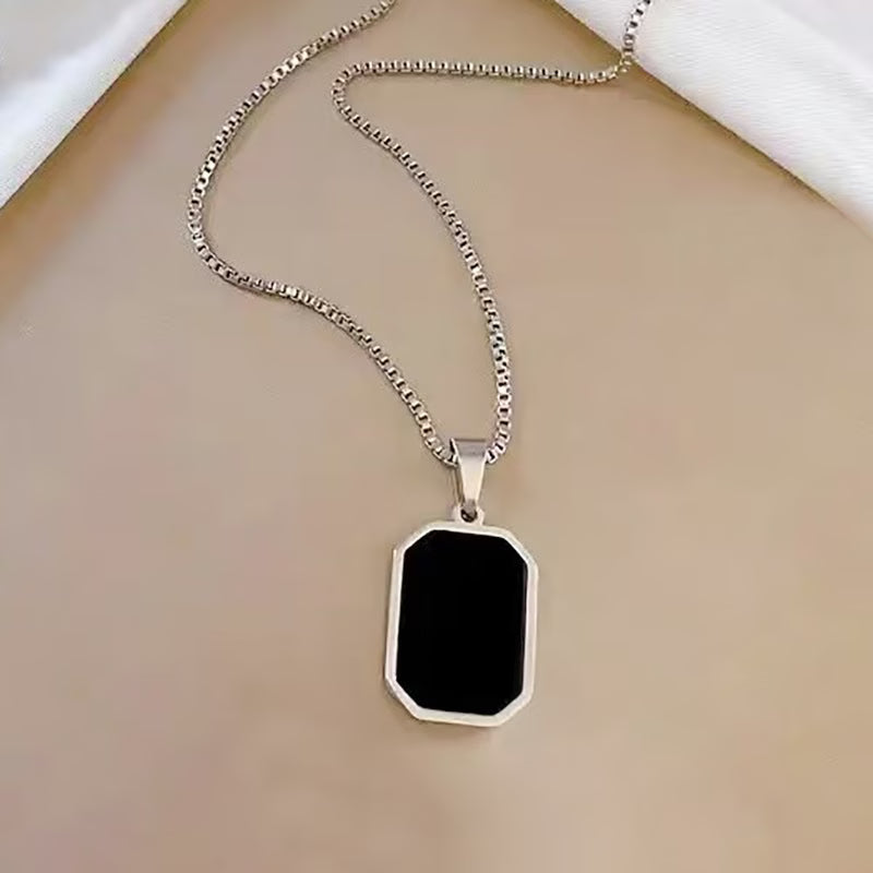 Geometric Pendant Necklace