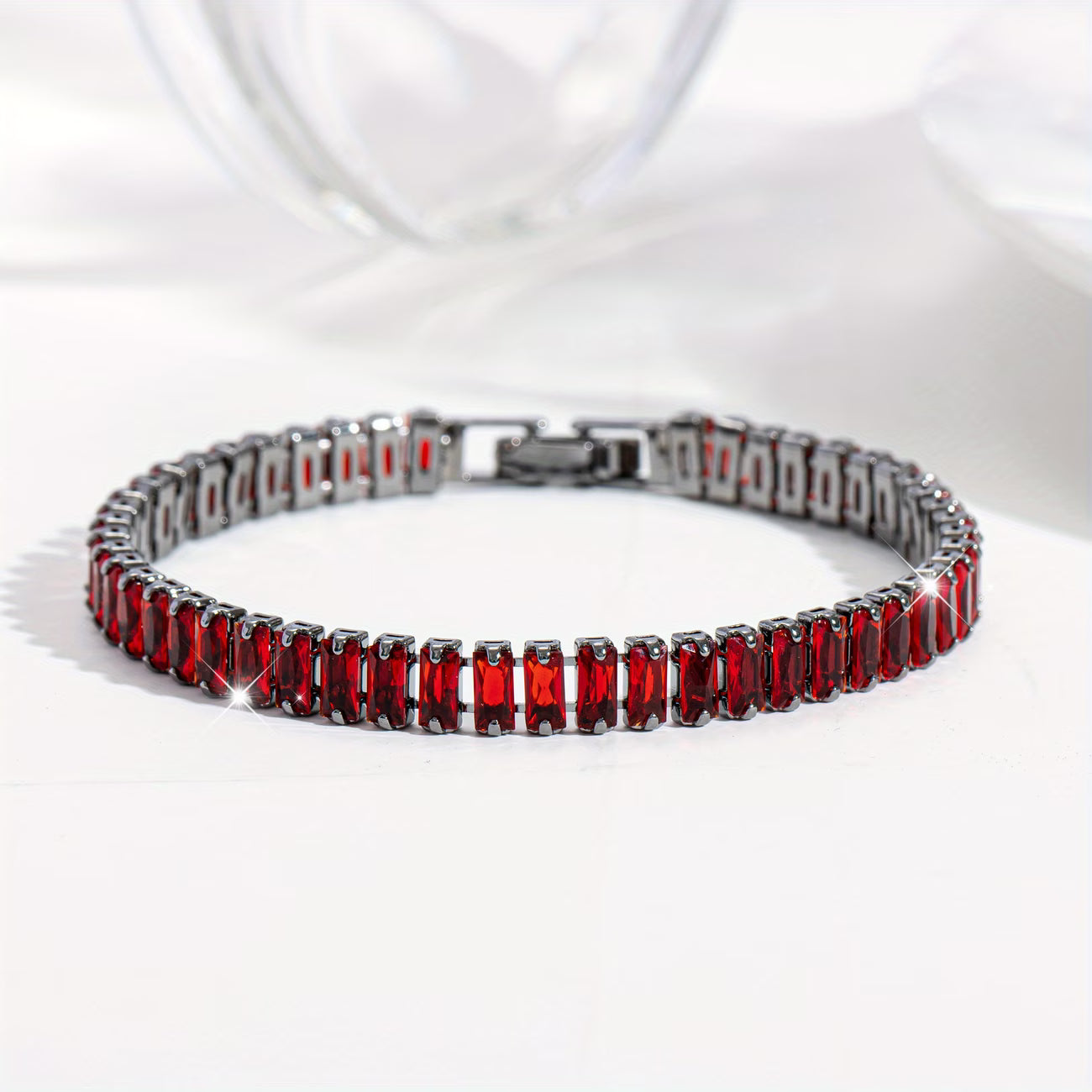 Rectangular Gothic Bracelet – Dark Red Vampire&nbsp;