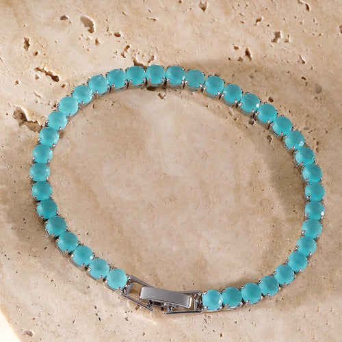 Blue Round Bracelet