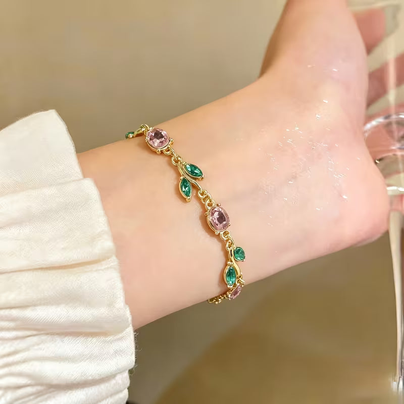 Elegant Tulip Flower Bracelet | Avaliable in all Color