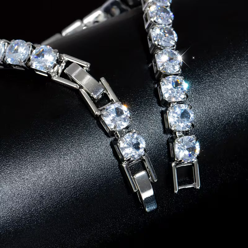 Luxury Zircon Chain Bracelet for Women